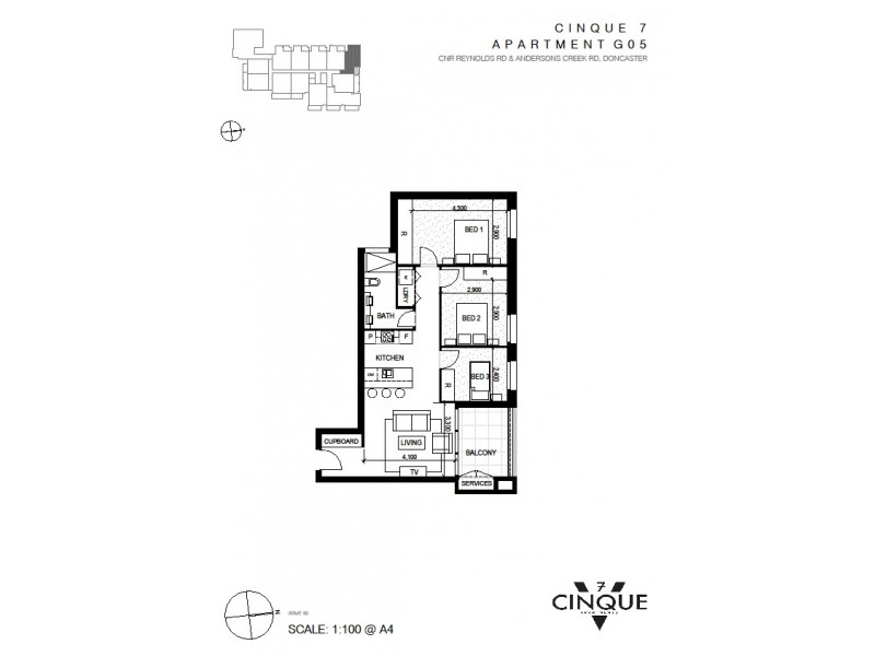 G05/7 Red Hill Tce, Doncaster East VIC 3109 Floorplan