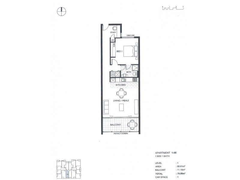 108/1042 Doncaster Rd, Doncaster East VIC 3109 Floorplan