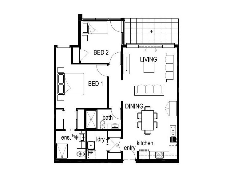 16/51-53 Talford Street, Doncaster East VIC 3109 Floorplan