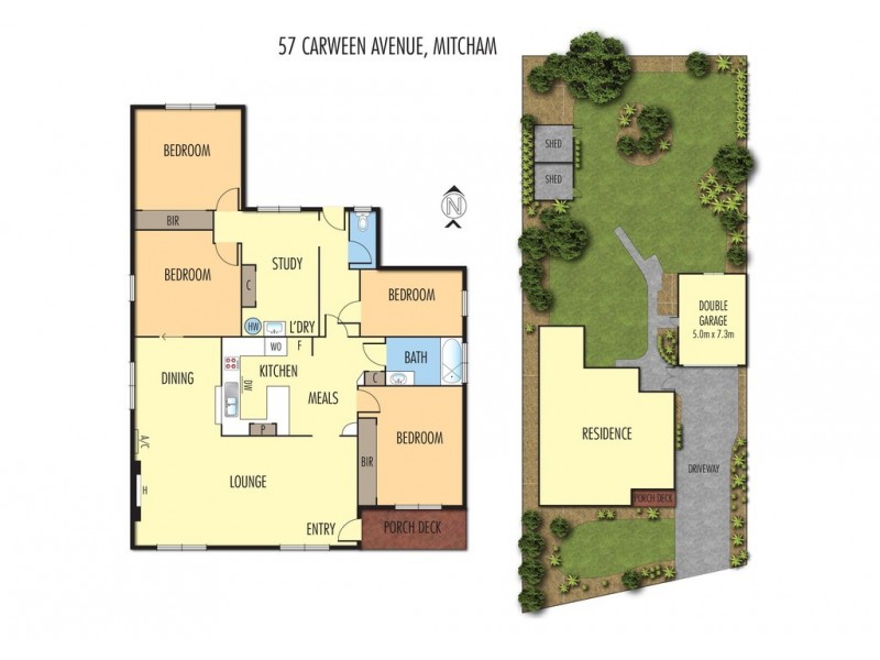 57 Carween Avenue, Mitcham VIC 3132 Floorplan