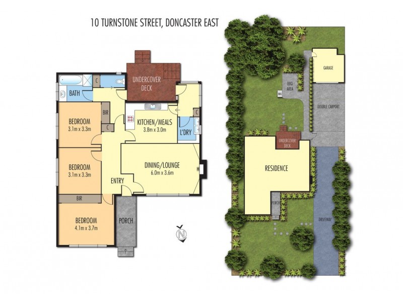 10 Turnstone Street, Doncaster East VIC 3109 Floorplan