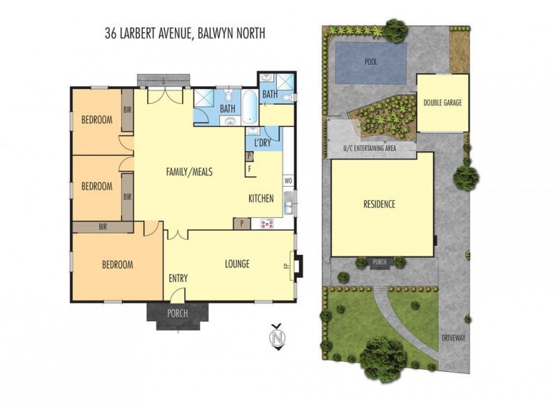 36 Larbert Avenue, Balwyn North VIC 3104 Floorplan