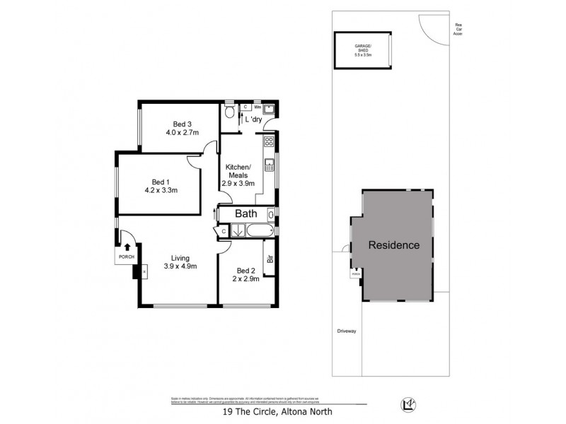 19 The Circle, Altona North VIC 3025 Floorplan