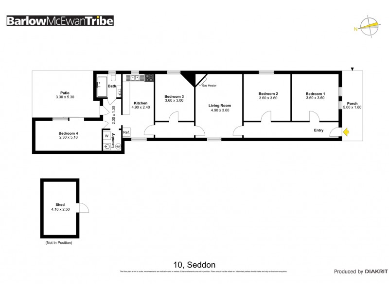 10 Webster Street, Seddon VIC 3011 Floorplan