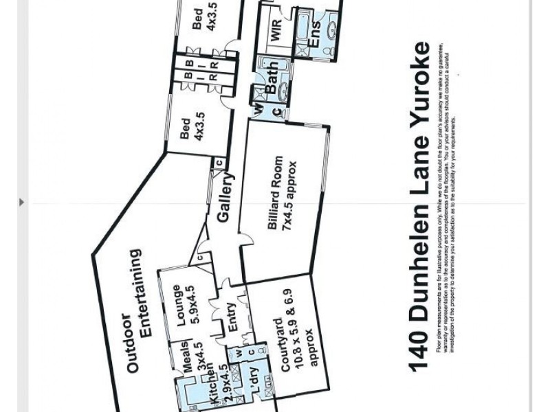 140 Dunhelen Lane, Yuroke VIC 3063 Floorplan