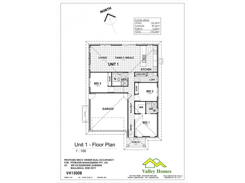 3 Essendene Gardens, Mallabula NSW 2319 Floorplan