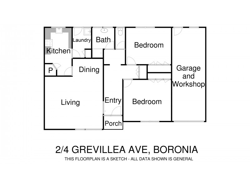 2/4 Grevillea Avenue, Boronia VIC 3155 Floorplan