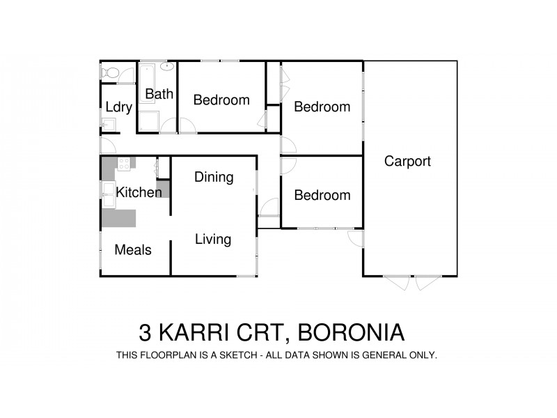 3 Karri Court, Boronia VIC 3155 Floorplan