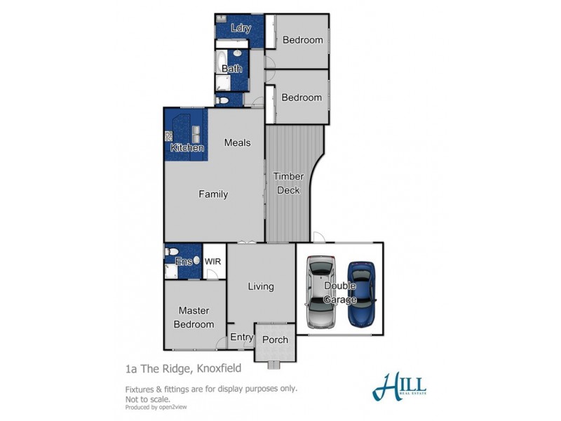 1A The Ridge, Knoxfield VIC 3180 Floorplan