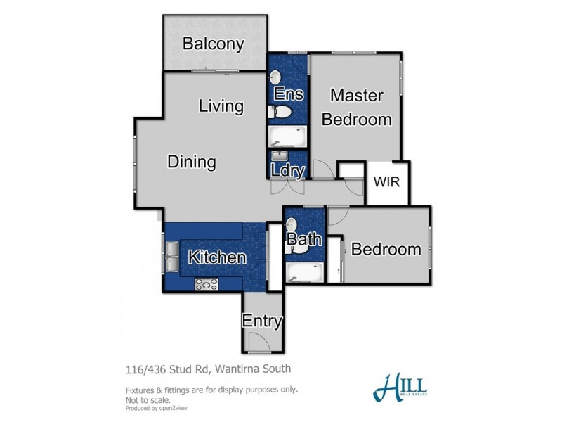 116/436 Stud Road, Wantirna South VIC 3152 Floorplan