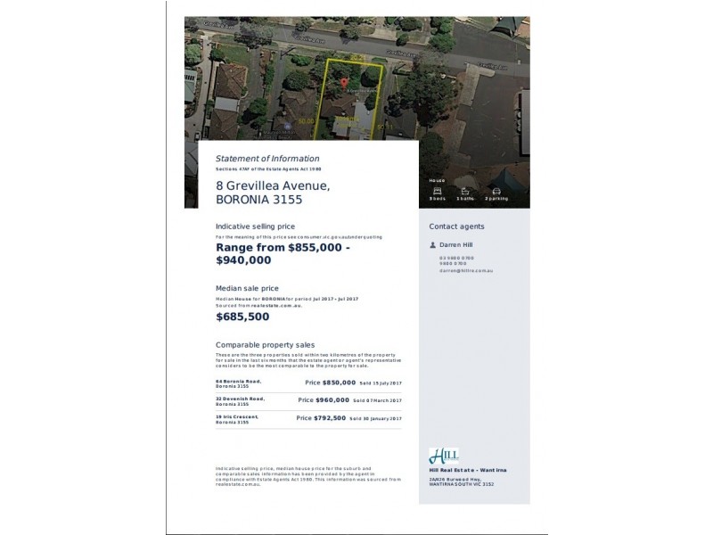 8 Grevillea Avenue, Boronia VIC 3155