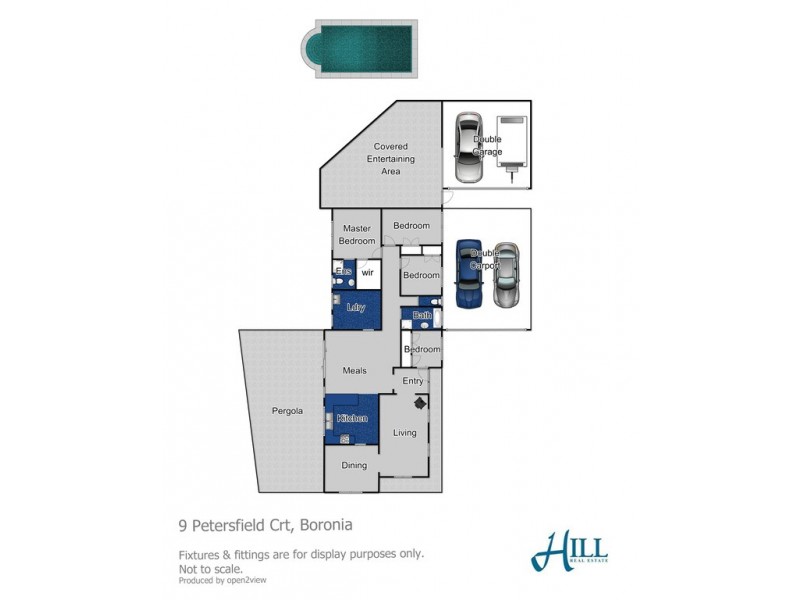 9 Petersfield Court, Boronia VIC 3155 Floorplan