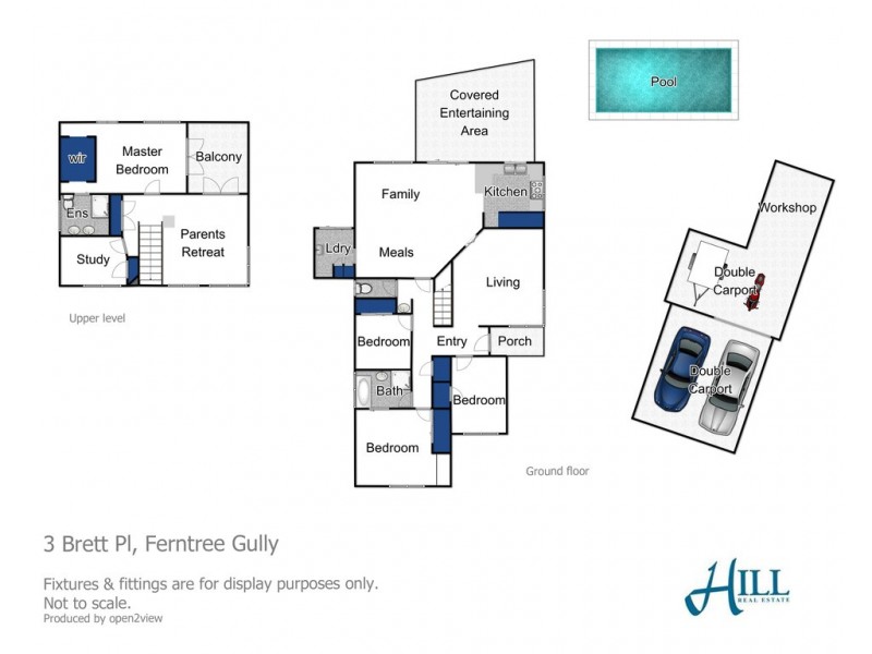 3 Brett Place, Ferntree Gully VIC 3156 Floorplan