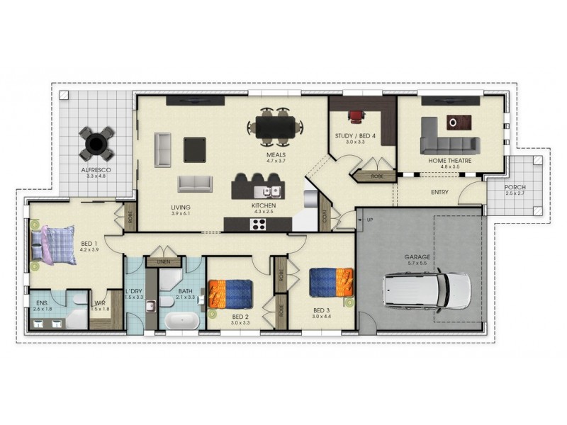 11 Ham St, South Windsor NSW 2756 Floorplan