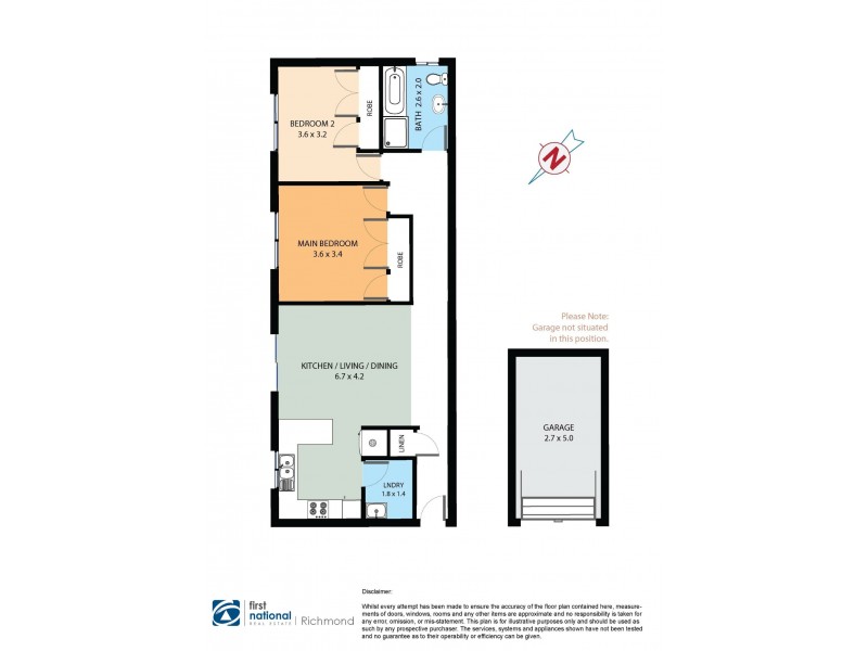 2/6 Toxana Street, Richmond NSW 2753 Floorplan