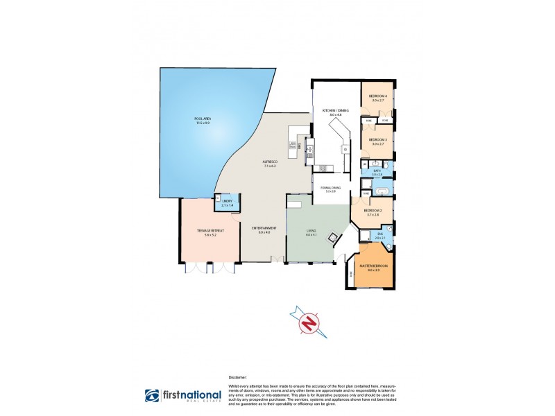 2 Borrowdale Place, Bligh Park NSW 2756 Floorplan