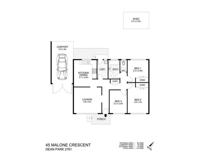 45 Malone Crescent, Dean Park NSW 2761