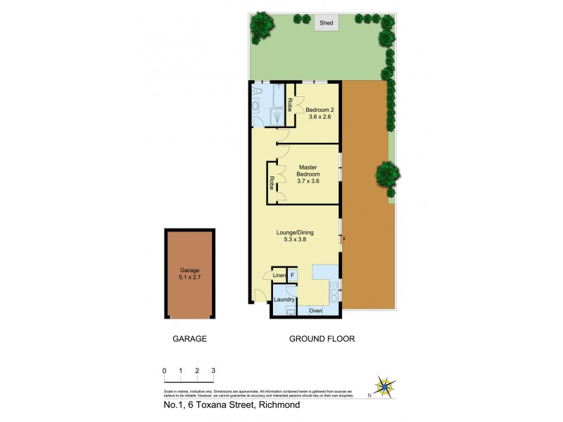 1/6 Toxana Street, Richmond NSW 2753 Floorplan