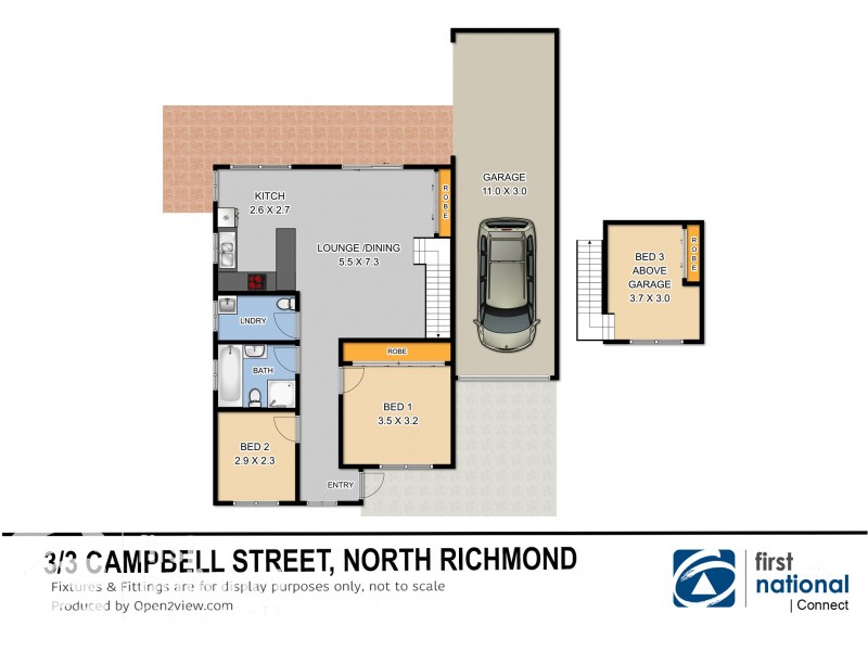 3/3 Campbell Street, North Richmond NSW 2754 Floorplan