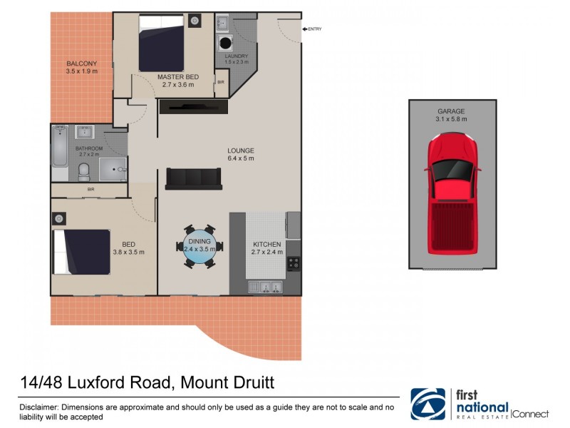 14/48 Luxford Street, Mount Druitt NSW 2770 Floorplan