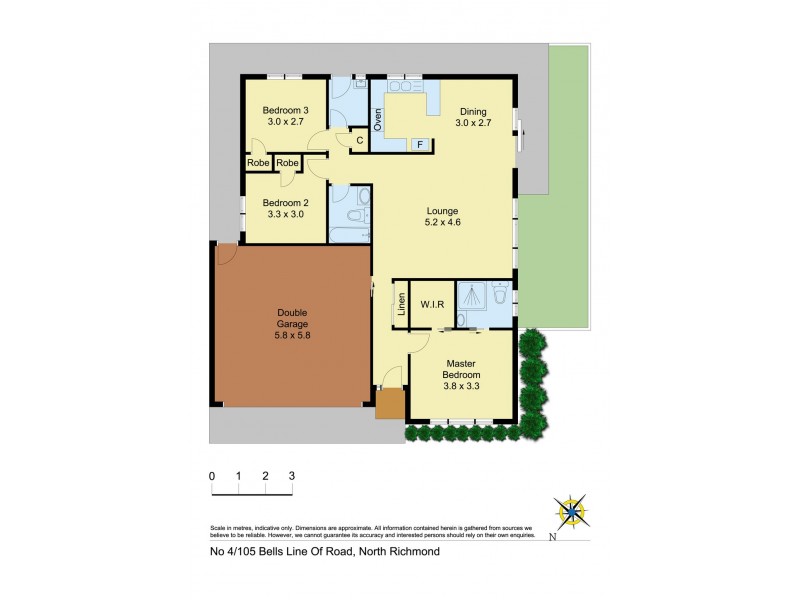 4/105 Bells Line Of Rd, North Richmond NSW 2754 Floorplan
