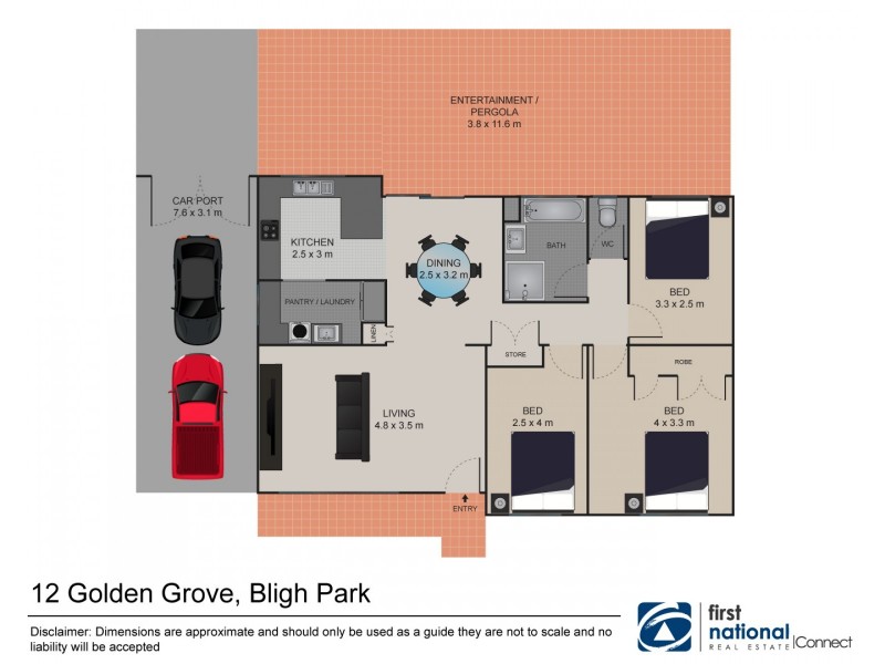 12 Golden Grove, Bligh Park NSW 2756 Floorplan