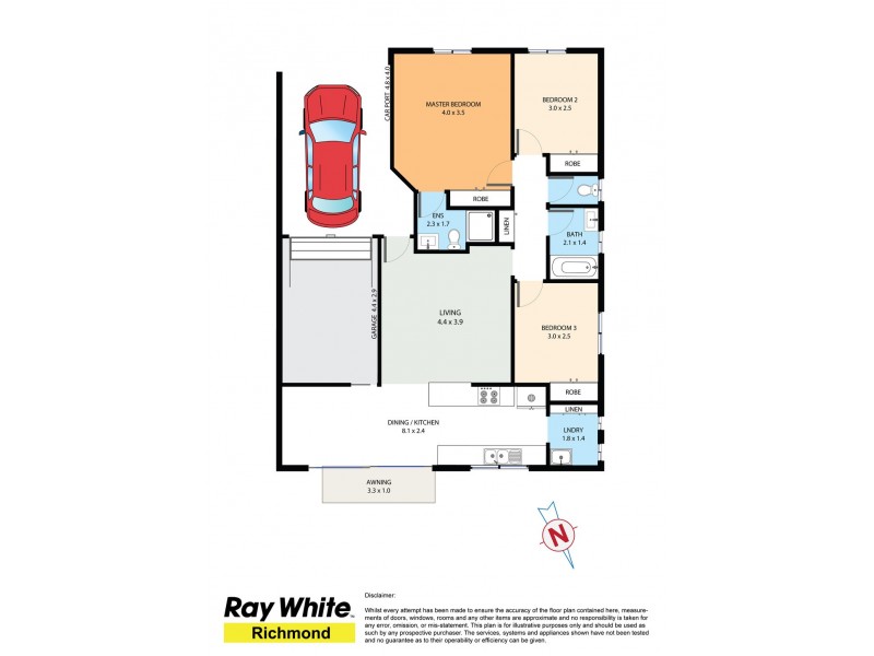 12/176 March St, Richmond NSW 2753 Floorplan