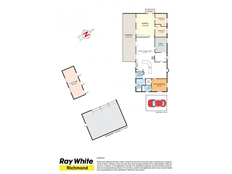 154 Morilla Rd, East Kurrajong NSW 2758 Floorplan