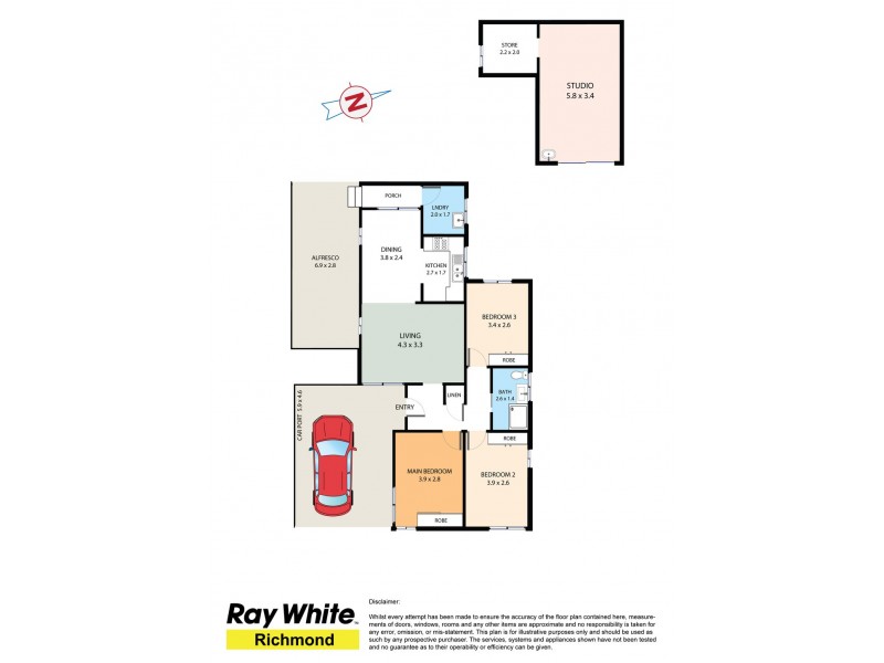 238 Carlisle Ave, Dharruk NSW 2770 Floorplan