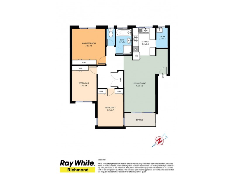 5/20 Paget Street, Richmond NSW 2753 Floorplan