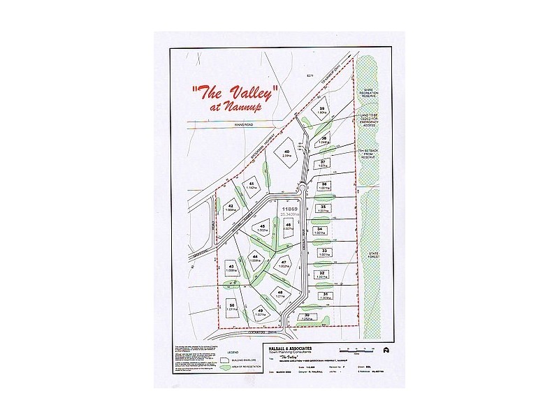 Lots 30 – 50 Valley Way, Nannup WA 6275