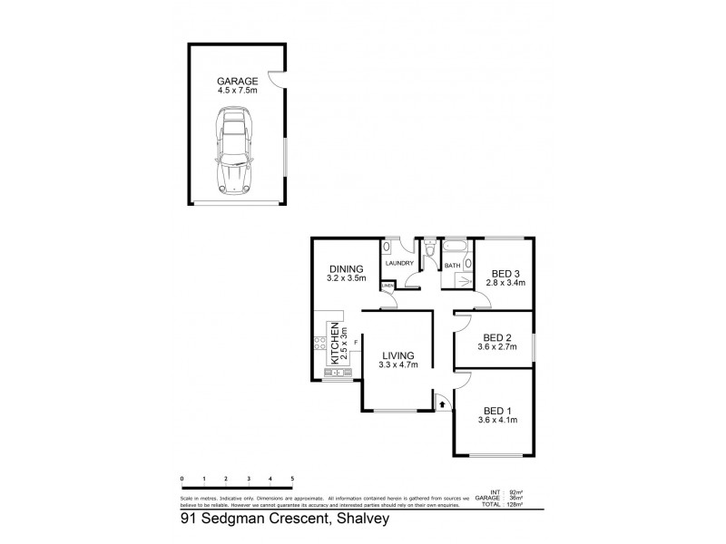 91 Sedgman Crescent, Shalvey NSW 2770 Floorplan