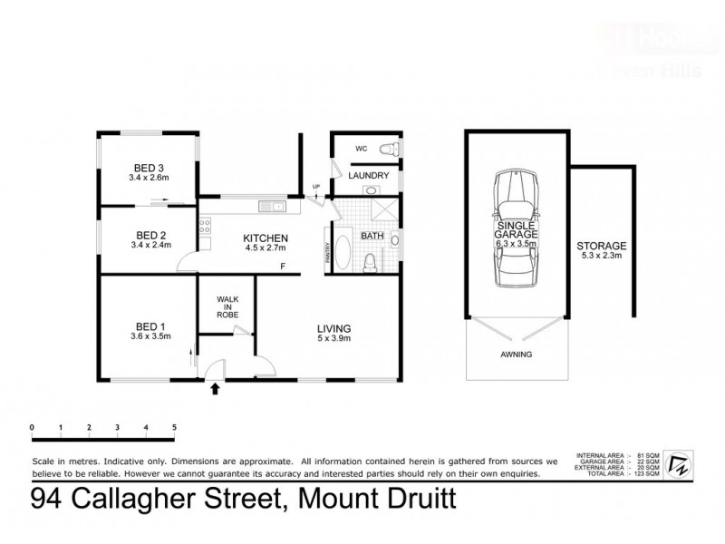 94 Callagher Street, Mount Druitt NSW 2770 Floorplan