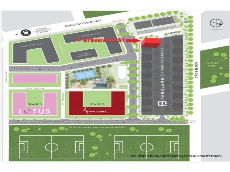 1 Grassland Street, Rouse Hill NSW 2155