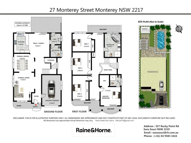 27 Monterey Street, Monterey NSW 2217 Floorplan