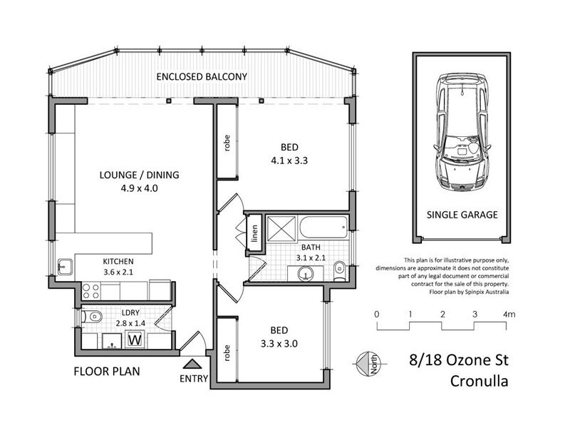8/18 Ozone Street, Cronulla NSW 2230