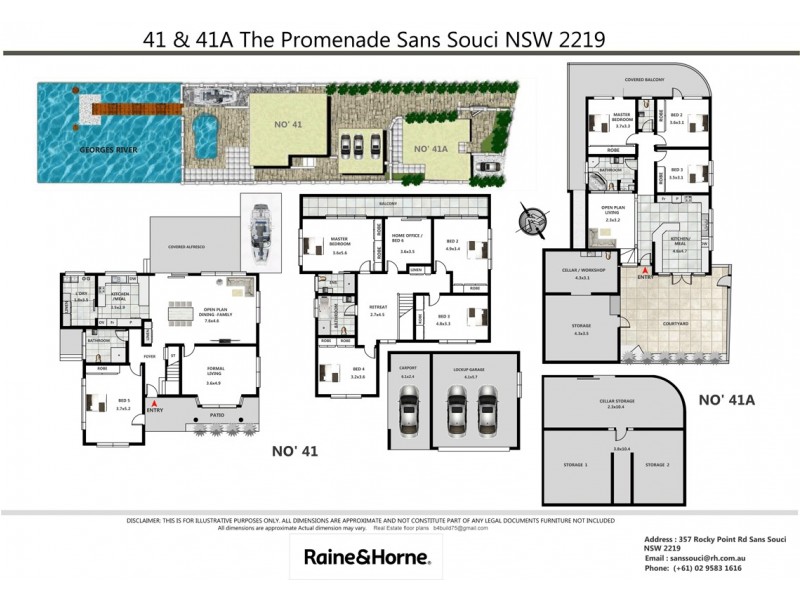 41 The Promenade, Sans Souci NSW 2219 Floorplan