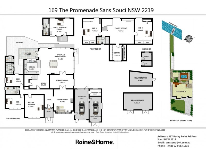169 The Promenade, Sans Souci NSW 2219 Floorplan