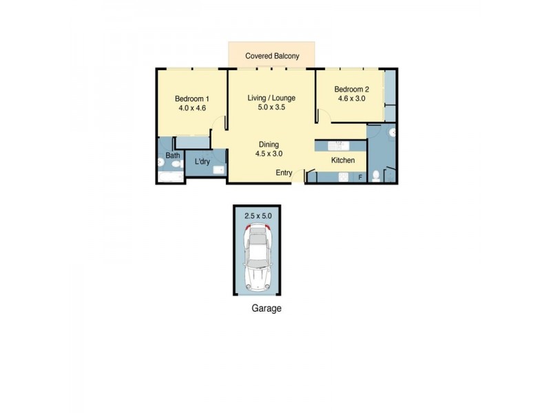 27/9 Banksia Street, Banksia NSW 2216 Floorplan