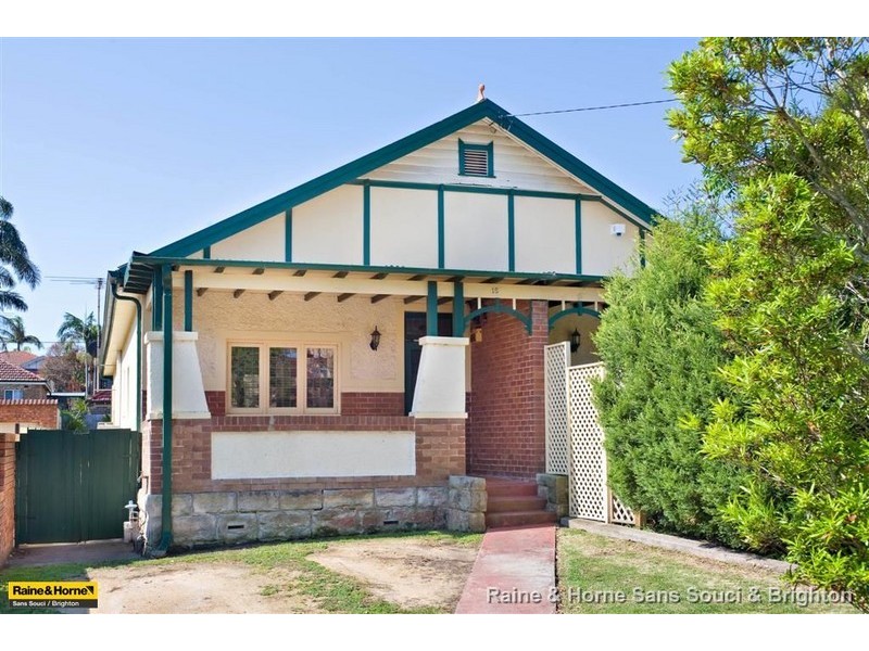 15 Torwood Street, Sans Souci NSW 2219