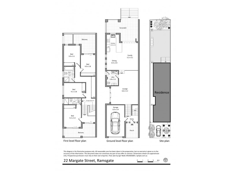 22 Margate Street, Ramsgate NSW 2217 Floorplan
