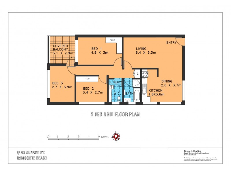 9/89 Alfred Street, Ramsgate Beach NSW 2217 Floorplan