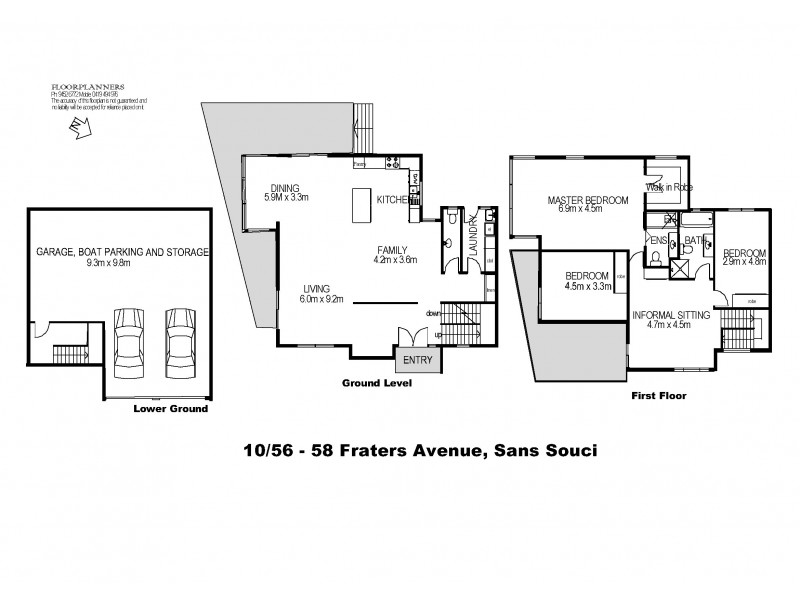 10/56 Fraters Avenue, Sans Souci NSW 2219 Floorplan