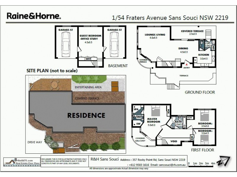 1/54 Fraters Avenue, Sans Souci NSW 2219 Floorplan