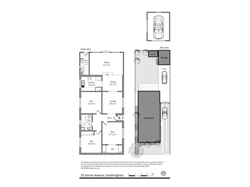 35 Sanoni Avenue, Sandringham NSW 2219 Floorplan