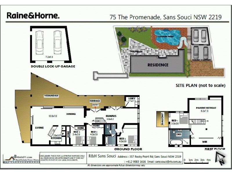 75 The Promenade, Sans Souci NSW 2219 Floorplan