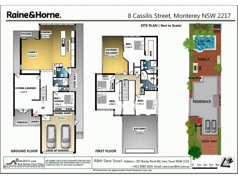 8 Cassilis Street, Monterey NSW 2217 Floorplan