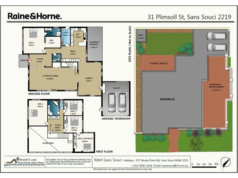 31 Plimsoll Street, Sans Souci NSW 2219 Floorplan