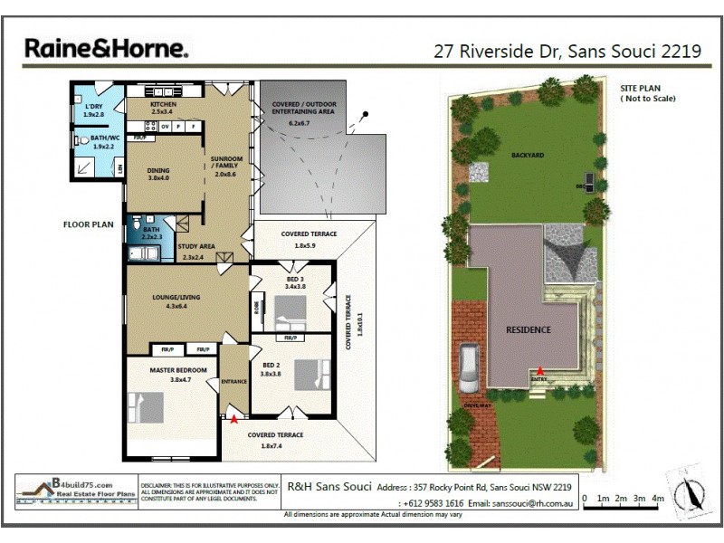 27 Riverside Drive, Sans Souci NSW 2219 Floorplan