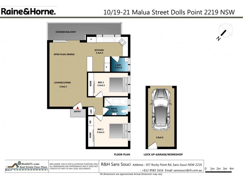 10/19-21 Malua Street, Dolls Point NSW 2219 Floorplan